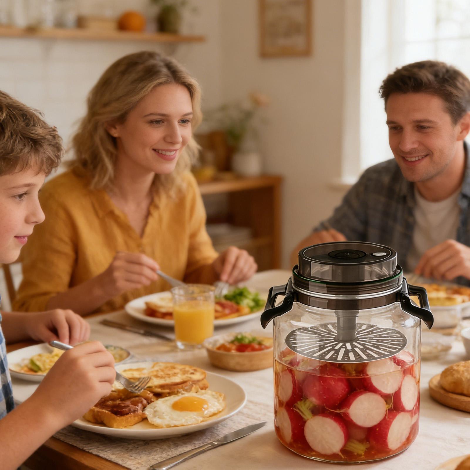 Pickle Jars With Lids 5L Round - Kitchen Gadgets Organizer recension och pris