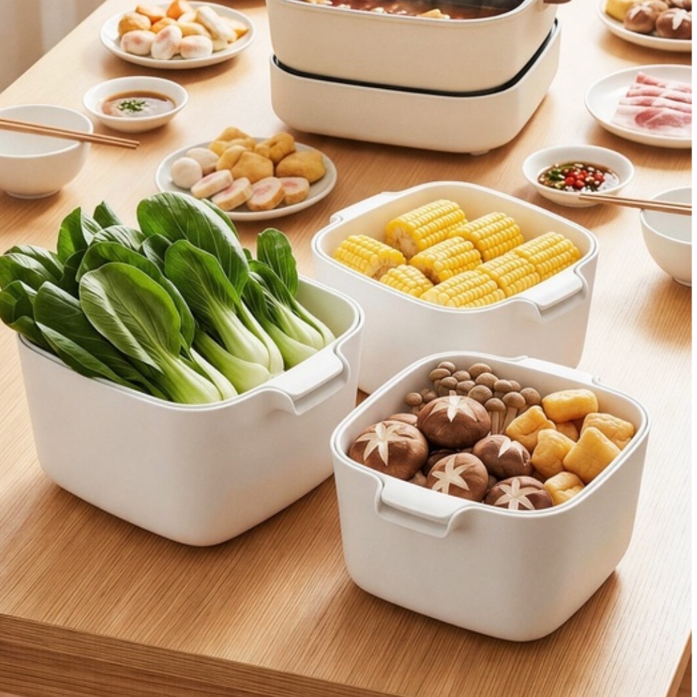 FoodGrade Two Tier Drain Baske - Kitchen Gadgets Organizer recension och pris