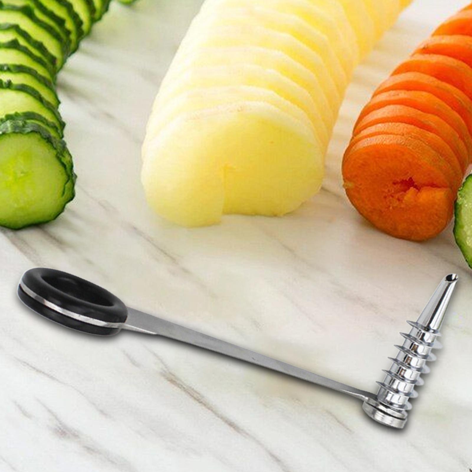 1pc Spiral Slicer Twister Stai - Kitchen Gadgets For Men recension och pris