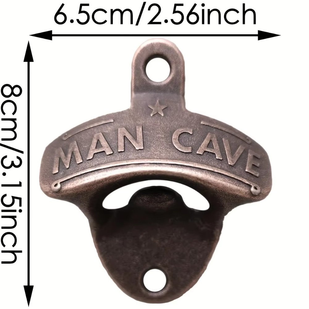5pcs Embossed Man Cave Bottle  - Kitchen Gadgets For Men recension och pris