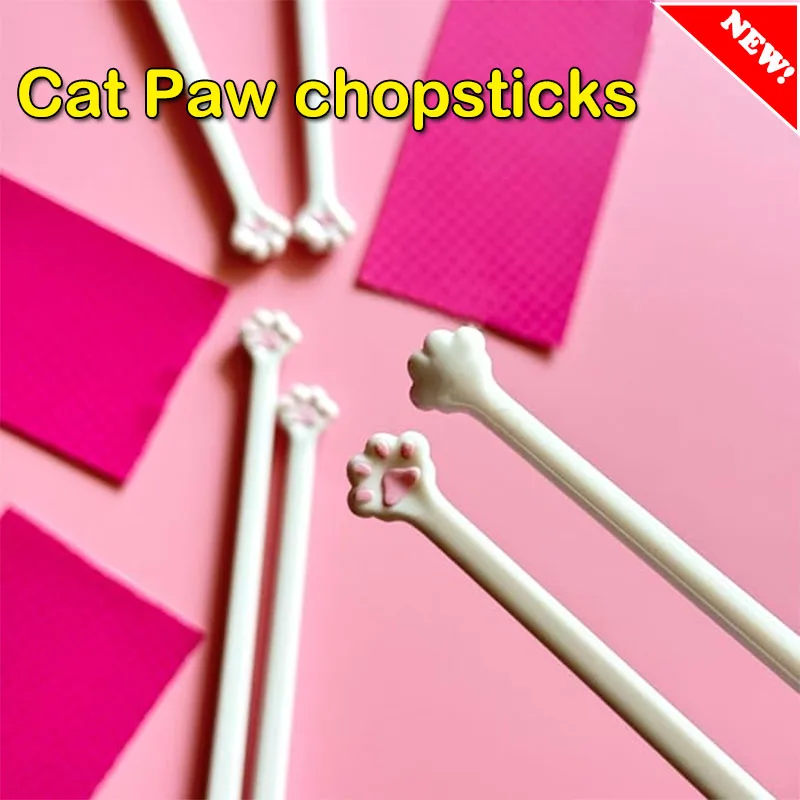 New Cat Paw Chopsticks For Bab - Kitchen Helper Gadgets recension och pris